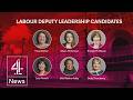 Labour Deputy Leader Race Who Are The Contenders
