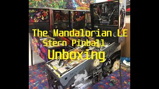 The Mandalorian LE Stern Pinball Unboxing
