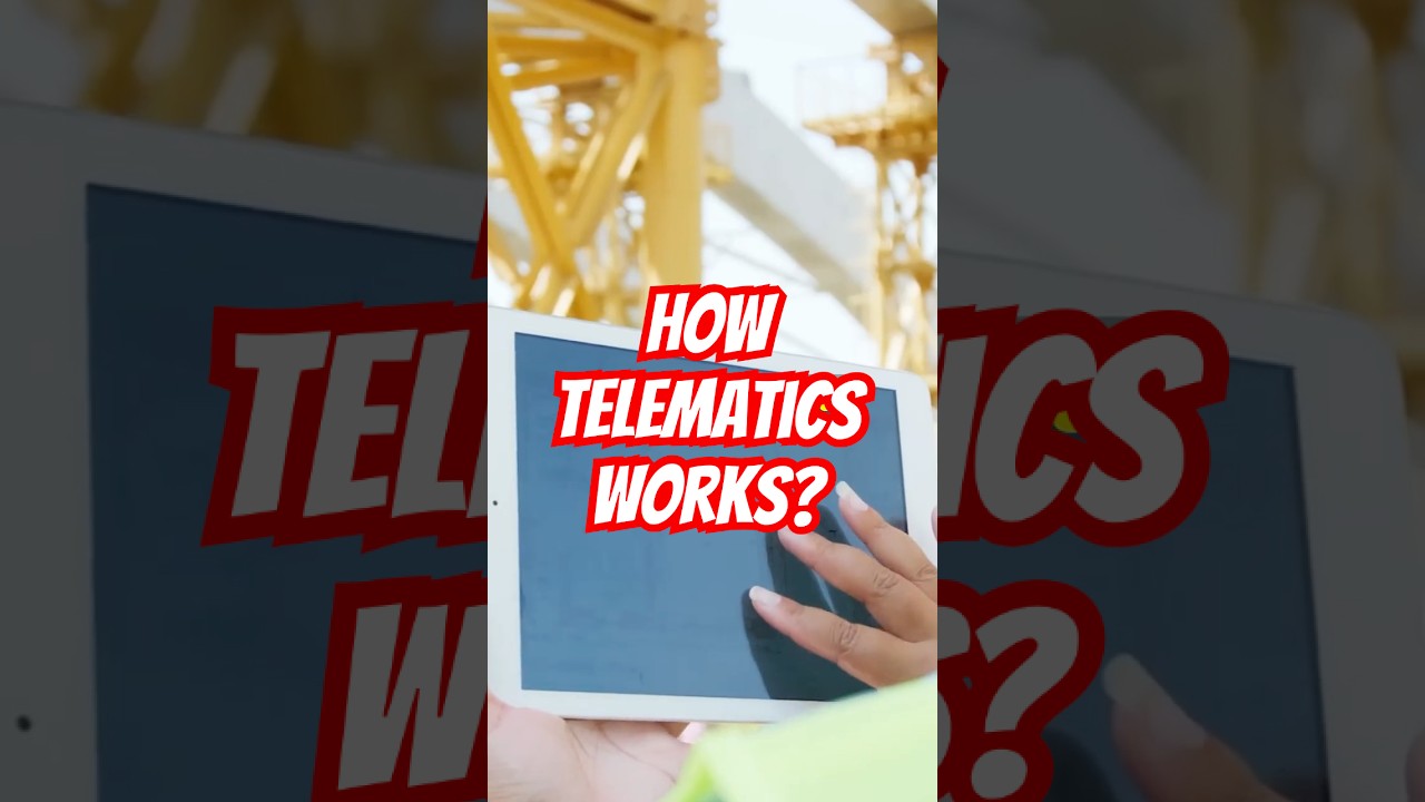 Telematics: How it works for Heavy Machinery? #heavymachinery #telematics #revolution
