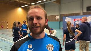 Challenge Futsal Féminin : la satisfaction du coach Julien ONILLON (Nantes Métropole Futsal)