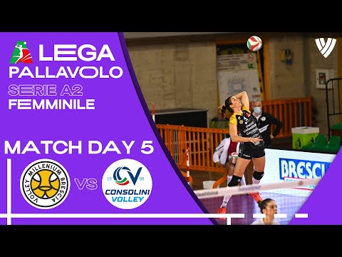 Brescia vs. Marignano - Full Match | Women's Serie A2 | 2021