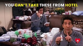 4 Things You Absolutely CAN’T TAKE From Hotel Rooms | But Why?