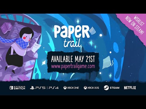 The trailer announcing Paper Trail's release date.