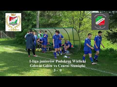 Wielicka I-Iiga juniorów Gdovia Gdów vs Czarni Staniątki 3-0
