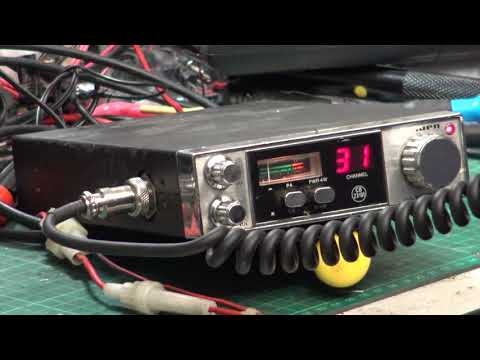 Uniden Uniace 100 UK CB27/81 CB radio (mobile) - On The Air Test