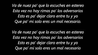 Cartel de Santa - El Mal Necesario (Con letra)