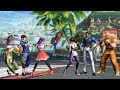 Athena Asamiya Vs Yuri Sakazaki Team Battle KOF XIV