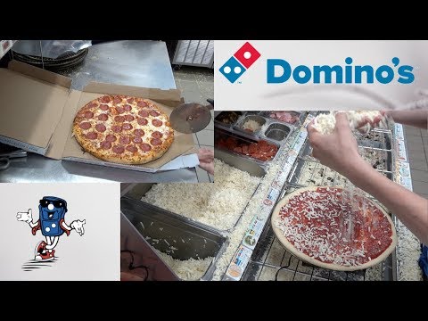 Domino's Pepperoni Pizza (HOW IT'S MADE)