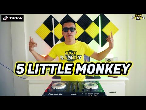 5 Little Monkey (TikTok Budots Viral) | Dj Sandy Remix
