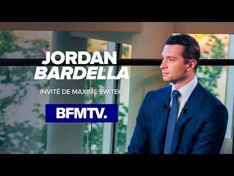 Jordan Bardella sur BFMTV : « Nous portons l'ambition de remettre la France en ordre ! »