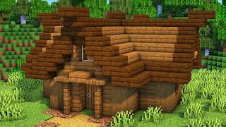 Minecraft: How To Build a Small Survival House | Small Survival House Tutorial