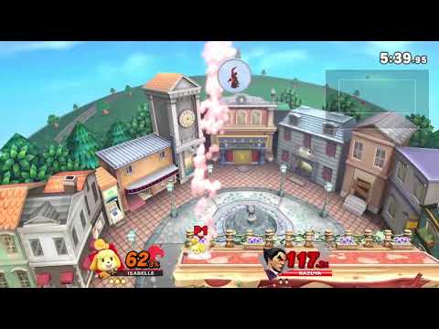 Isabelle vs. Level 9 CPU Kazuya | Smash Ultimate