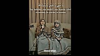 Download lagu Rahmatul  lil'Alamin two cute sisters  #islamic  #viral #islamicvideo 🌸 mp3