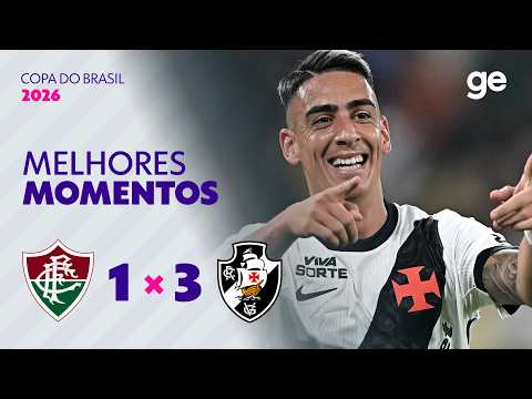 Gols e melhores lances de Fluminense x Vasco da Gama