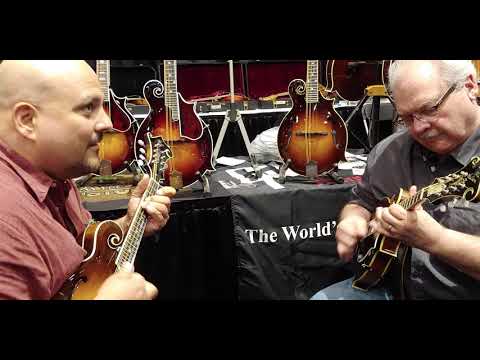 Mandolin jam, Fire On The Mountain - Frank Solivan and David Harvey