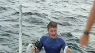 Fabien Cousteau Emerges After Month Underwater