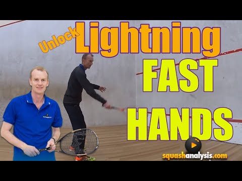 Unlock Fast hands with speedball squash