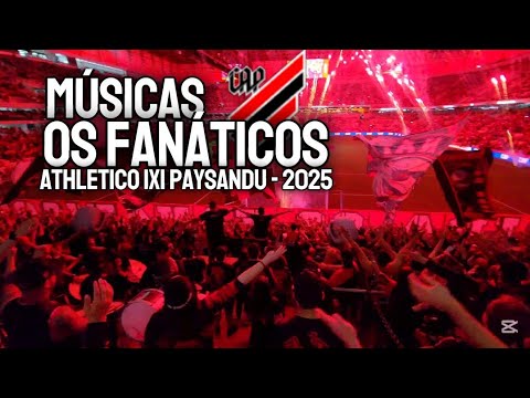 TORCIDA OS FANÁTICOS: bateria + músicas em Athletico-PR 1x1 Paysandu - Série B 2025