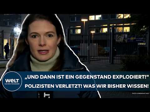 Video Thumbnail: BERLIN: "Und dann ist ein Gegenstand explodiert!" Explosion an Polizeigebäude! Was wir bisher wissen