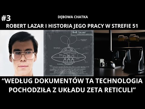 Bob Lazar i Historia Jego Pracy w Strefie 51 - Część 3 - "Ta Technologia Pochodziła z Zeta Reticuli"