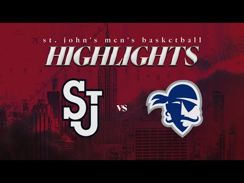 St. John's MBB vs Seton Hall Highlights 1.20.2026