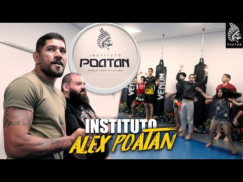 I Trained the Kids with Alex Pereira at his institute in Brazil