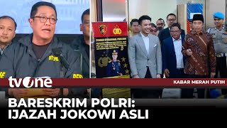 Download lagu Polisi Pastikan Ijazah Jokowi Asli, Tak Temukan Unsur Pidana | Kabar Merah Putih tvOne mp3