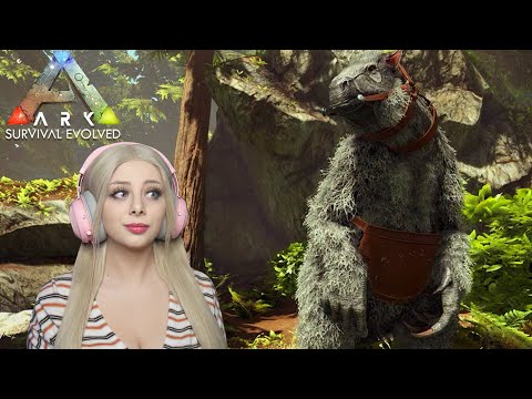 The BATTLE for a Megatherium... | Ark: Survival Evolved (Cave Preparation)