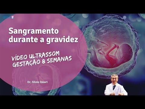 Gravidez 8 semanas - Sangramento com descolamento e risco de aborto. Quais as possíveis causas?