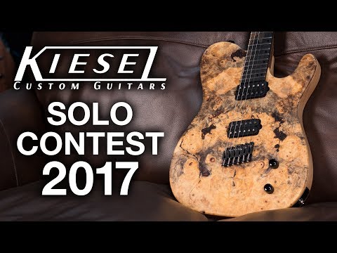 Kiesel Guitars Solo Contest 2017