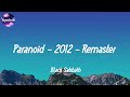 Black Sabbath Paranoid 2012 Remaster Lyrics