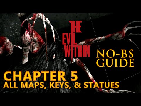 The Evil Within No-BS Location Guide Ch. 5 All Keys, Statues & Maps