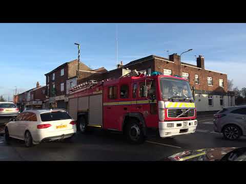 *RESERVE* Eccles Pump Responding- Greater Manchester Fire And Rescue Service