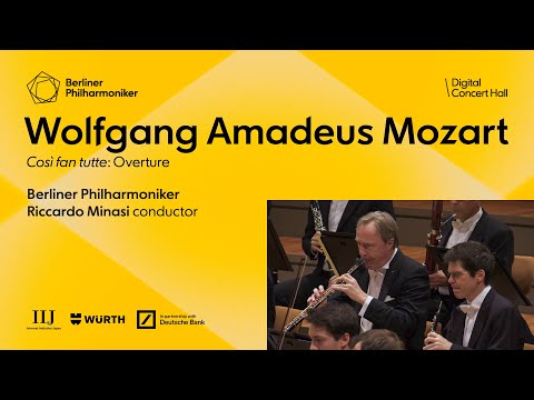 Mozart: Così fan tutte overture / Minasi · Berliner Philharmoniker