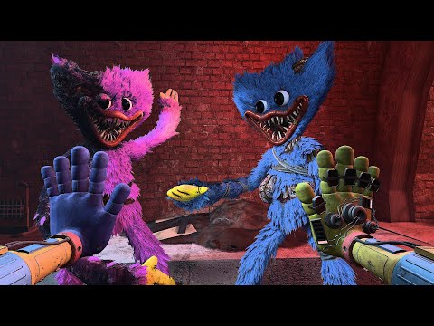 What if HUGGY WUGGY Meets with KISSY MISSY (secret scene) - Poppy Playtime Chapter 4