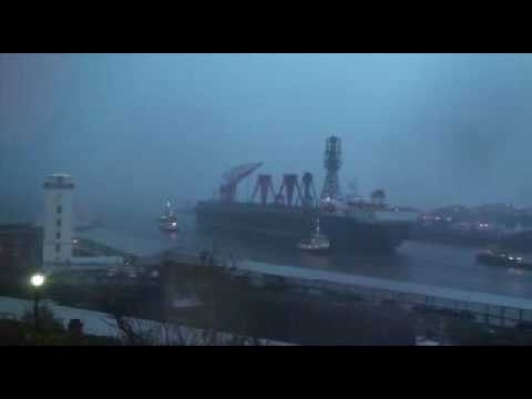 Farewell to Titan and the cranes of Swan Hunter