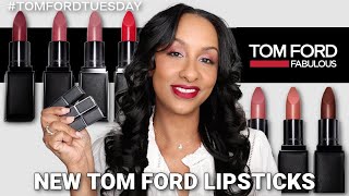 Tom Ford Fabulous Lip Color💄 Lipstick Review Swatches & Comparison 🖤❤️ | Mo Makeup Mo Beauty