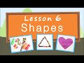 Shapes. Lesson 6. Educational video for children (Early childhood development).