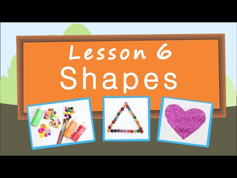Shapes. Lesson 6. Educational video for children (Early childhood development). Video
