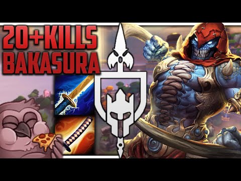 20+ KILL HUGE CRIT DAMAGE BAKASURA JUNGLE!