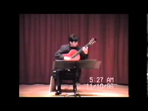 Etude No.11 by H. Villa Lobos - Fracesco Cavallini, guitar