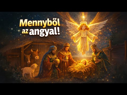 Mennyből az angyal – Megható karácsonyi gyerekdal Betlehemmel és a pásztorokkal 🎄✨👶