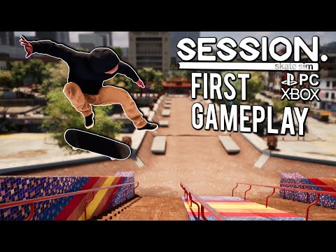 Gameplay de Session: Skate Sim