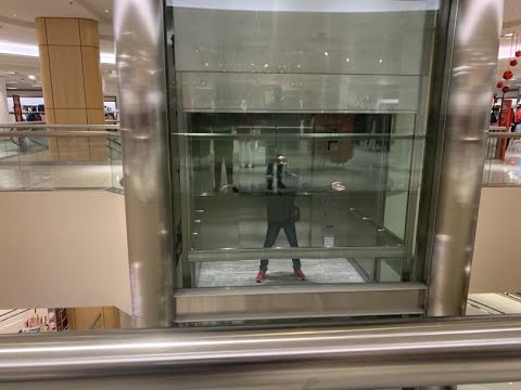 (RETAKE) 1993 Scenic Montgomery Hydraulic Elevators @ Macy’s - Fox Valley Mall - Aurora, IL