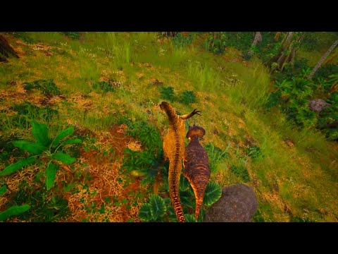 The Isle Evrima | Prime Allosaurus Gameplay in the hordetest
