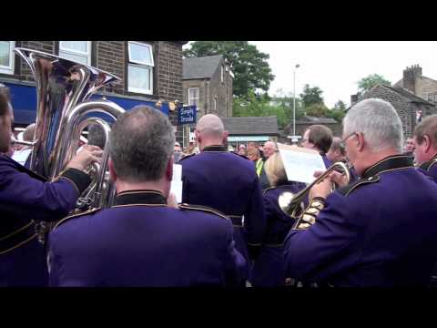 Brighouse and Rastrick Band - Hymn Tune at Greenfield for Alan Chamberlain