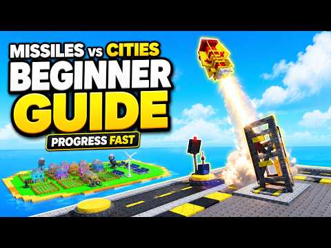 MISSILES vs CITIES BEGINNERS GUIDE (BEST TIPS to PROGRESS FAST) Roblox