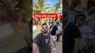 Power of ship job 💀  #ship #shiplife #cruiseship #shortsvideo #viral #sailingtwins