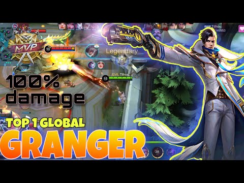 Granger Top 1 Global Gameplay by Tilhou. | Super fast farm and win - Mobile Legends