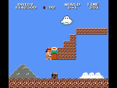 Super Mario Bros.: The Lost Levels Daisy Edition - World 8-1